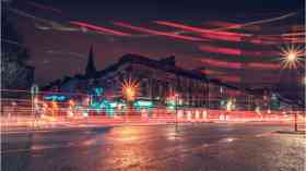 Dundee at night.