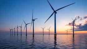 Offshore wind farm.