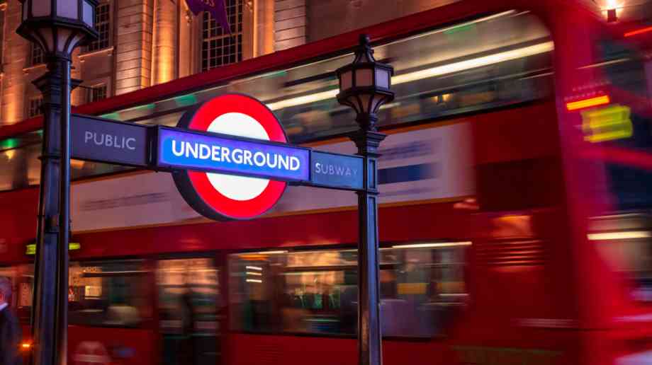 London underground sign