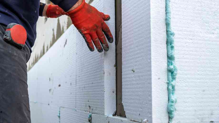 Cavity wall insulation