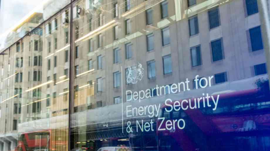 Department for Energy Security and Net Zero Department for Energy Security and Net Zero