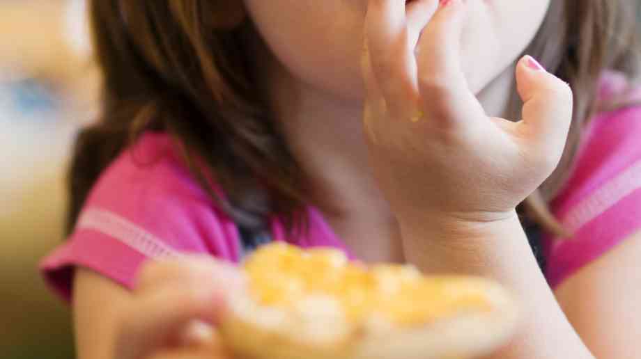 A child eating