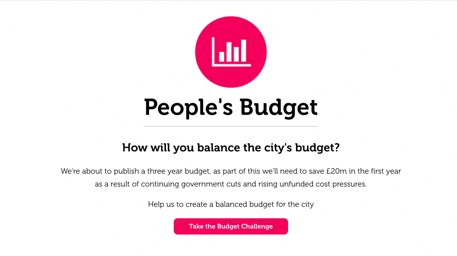 Newcastle launches online budget simulator